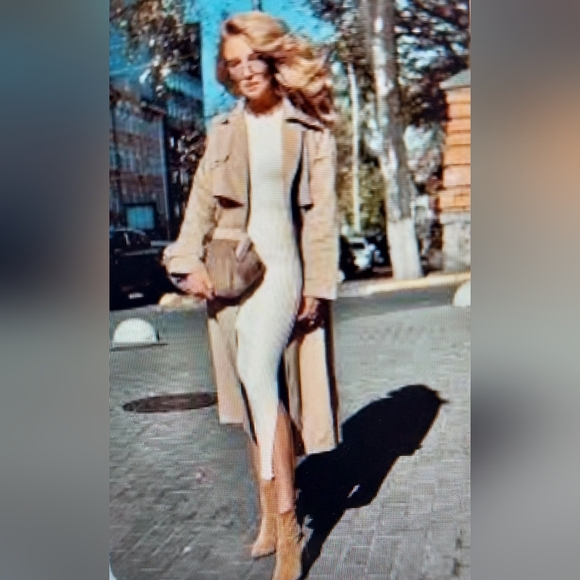 Bond Girl,  lined Trench Coat,nwot - Picture 11 of 11